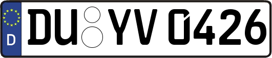 DU-YV0426