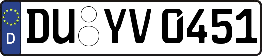 DU-YV0451