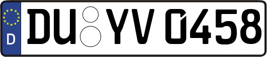 DU-YV0458