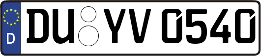 DU-YV0540