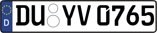 DU-YV0765