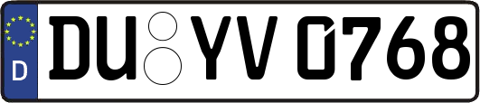 DU-YV0768