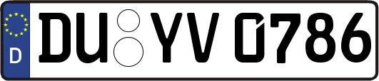 DU-YV0786