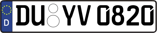 DU-YV0820