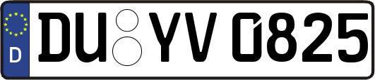 DU-YV0825