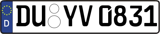 DU-YV0831