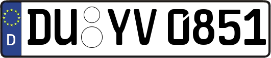 DU-YV0851
