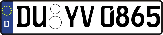DU-YV0865