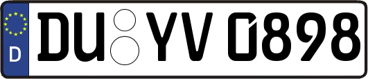 DU-YV0898