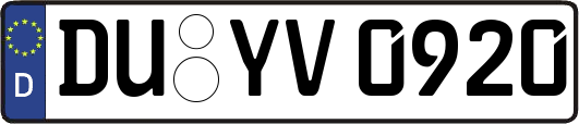 DU-YV0920