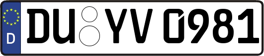 DU-YV0981
