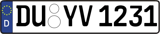 DU-YV1231