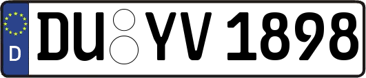 DU-YV1898
