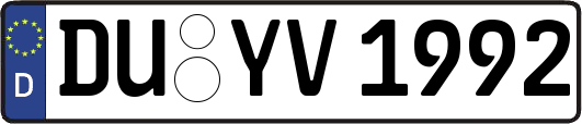 DU-YV1992