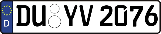 DU-YV2076