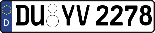 DU-YV2278