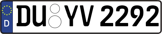 DU-YV2292