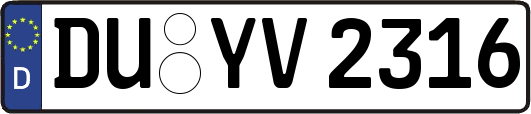 DU-YV2316