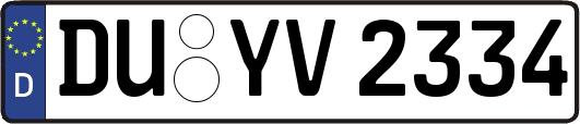 DU-YV2334