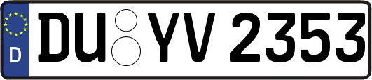 DU-YV2353