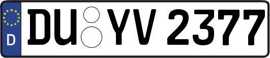 DU-YV2377