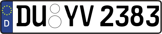 DU-YV2383