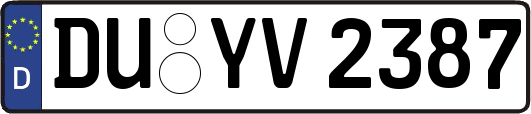 DU-YV2387
