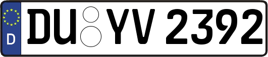 DU-YV2392