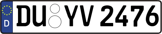 DU-YV2476