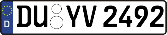 DU-YV2492