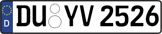 DU-YV2526