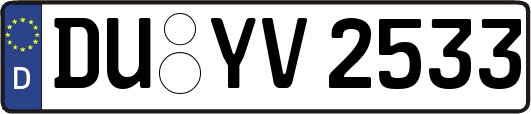 DU-YV2533