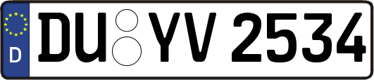 DU-YV2534