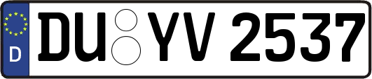 DU-YV2537