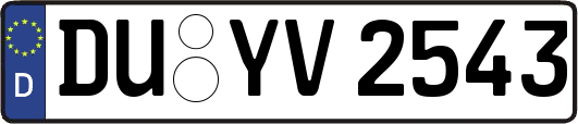 DU-YV2543