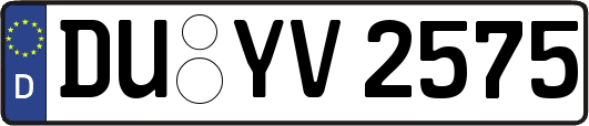 DU-YV2575