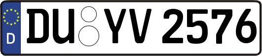 DU-YV2576