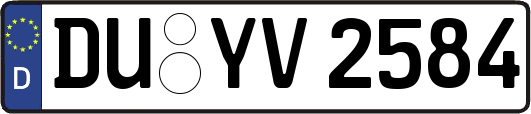DU-YV2584