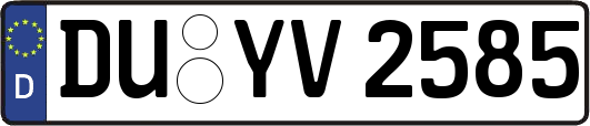 DU-YV2585