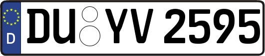 DU-YV2595