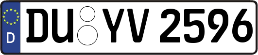 DU-YV2596