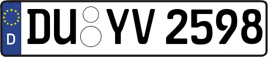 DU-YV2598
