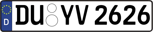 DU-YV2626