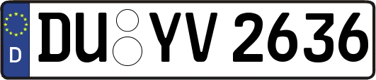 DU-YV2636