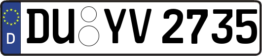 DU-YV2735