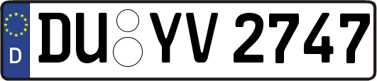 DU-YV2747