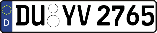 DU-YV2765