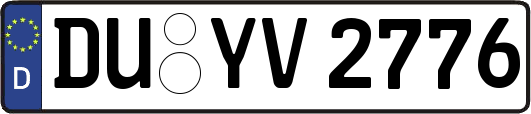 DU-YV2776