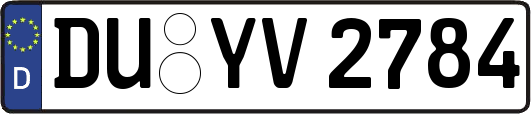 DU-YV2784