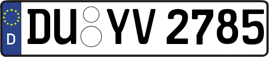 DU-YV2785